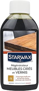 STARWAX - Régénérateur Meubles Cirès et Vernis - Estompe Eraflures et Taches- Nettoie,Ravive la Teinte et Redonne l