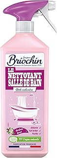 JACQUES BRIOCHIN - Nettoyant salle de bain 3 en 1 : Nettoie, Détartre et Purifie - Parfum floral - 99% d