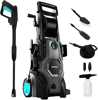 Cecotec Nettoyeur Haute Pression HydroBoost 2400 AdvanceClean, 2400 W, Moteur Brushless, Maison, Jardin/voiture, Débit 480 l/h, Pression 180 Bars, Pompe en aluminium, Rayon d