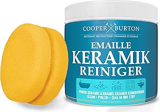 Nettoyant pour céramique, émail, porcelaine, vitrocéramique, entretien de la salle de bain pour le nettoyage et l