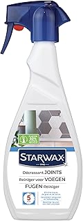 STARWAX - Décrassant Joints - Élimine les Traces de Gras et Tartre - Formule Javellisée - Action Rapide - Pulvérisateur Pratique - Fabriqué en France - 500 ML