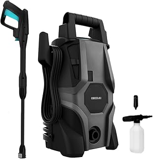 Cecotec HydroBoost 1400 Essential Nettoyeur Haute Pression 1400 W pour Maison, Jardin ou Voiture, débit Max de 426 l/h, Pression maximale 105 Bars, Pompe en Aluminium, Rayon d