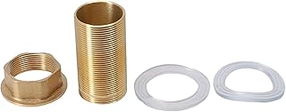 Kit de réparation de robinet mitigeur de lavabo de cuisine, tuyau et écrou en laiton fileté, tube en cuivre avec rondelles en silicone pour installation et fixation du robinet d
