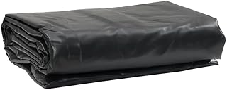 vidaXL Bâche, Couverture de Toit avec Oeillets Métalliques, Bâche de Protection Résistante aux UV Jardin Extérieur, Noir 2,5x4,5 m 650 g/m²