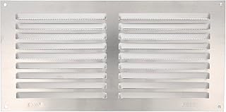 Amig - Grille de ventilation rectangulaire en Aluminium avec moustiquaire | Grilles d