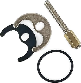 Kit de fixation de rechange pour robinet mitigeur monobloc et lavabo, Acier