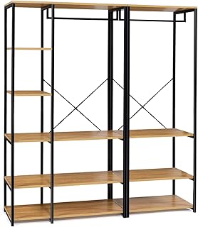 IDMarket - Dressing modulable XXL L. 150 cm Detroit Design Industriel