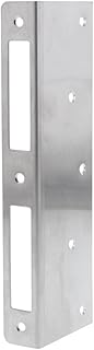 FEPS Lock FE-RS002 Gâche de réparation universelle pour portes de maison en acier inoxydable brossé Gâche d